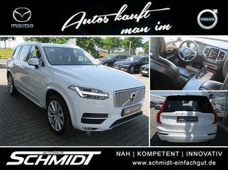 volvo xc90 d5 awd inscription 7-sitzer/luftfahrwerk/st