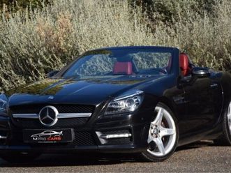 mercedes slk classe 350 v6 306ch bva 7 g-tronic cabriolet amg