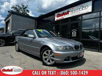 2005 bmw 3 series 325ci 2dr convertible -hartford
