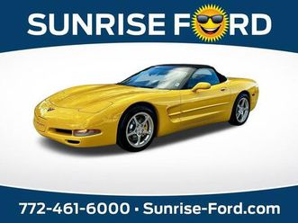 used 2002 chevrolet corvette base