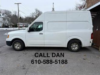 2015 nissan 2500 nv sv high top van