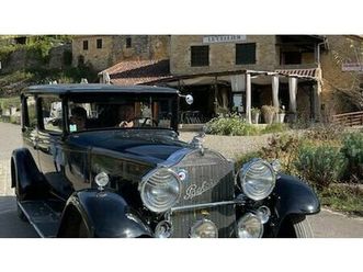 1930 packard eight bleu manuel, 4 vitesses conduite à gau...