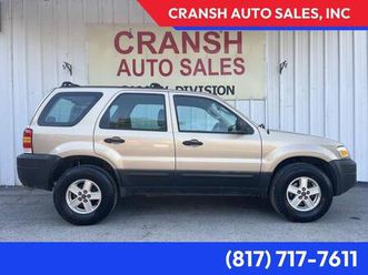 used 2007 ford escape xls