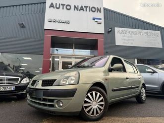 renault clio 2 phase 2 1.4 16s confort authentique proactive 5p essence / boite auto