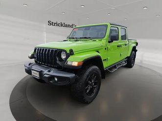 2021 jeep gladiator 4x4 black appearance pkg