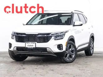 2025 kia seltos ex w/ apple carplay & android auto, sunroof, rea