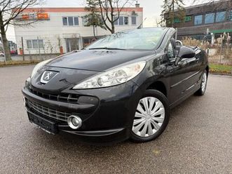 peugeot 207 cc cabrio-coupe*klima*pdc*szh*tüv neu