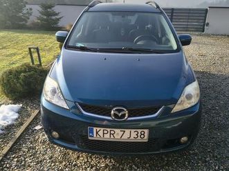 mazda 5 jeden wlaściciel w polsce 2.0 b+g, hebdów • olx.pl