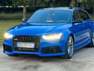 audi rs6 nogaro edition 706cv 1/150-38500 kilometres b&o-akrapovic-carplay-full alcantara-pack fumeur-ceramique-camera-