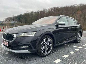 octavia scout 2.0 tdi dsg 4x4 hud matrix canton