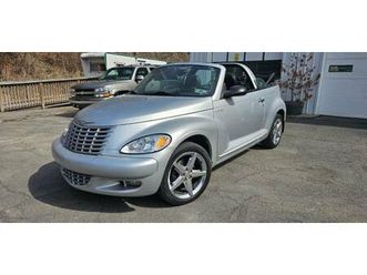 2005 chrysler pt cruiser convertible turbo 126k