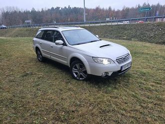 subaru outback 2.0 diesel boxer salon polska niespotykany biala perla dąbrowa • olx.pl