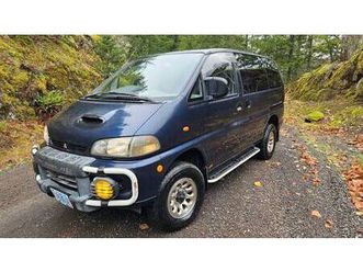 1994 mitsubishi delica spacegear 5 spd 4wd turbo diesel 60k miles!
