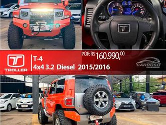 troller t-4 4x4 3.2 20v tdi cap. rígida diesel 2016