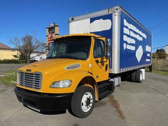 2019 freightliner m2 24ft box truck cummins b6.7l allison rds2500