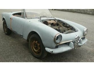 1960 alfa romeo giulietta spider veloce a vendre