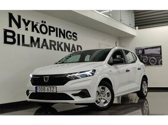 dacia sandero 1.0 tce euro 6 farthållare bluetooth motorvärmare