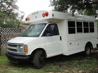 1997 chevy van 6.5l diesel school bus