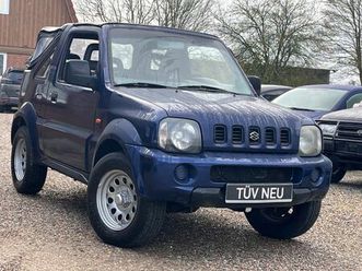 suzuki jimny 1.3 cabrio 4x4 klima nur116.000km