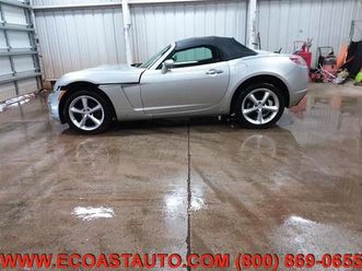 used 2009 saturn sky 2dr conv