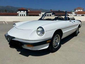 1985 alfa romeo spider