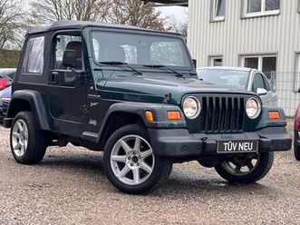 jeep wrangler sport 2.5 cabrio 4x4 hu/au neu wenig km