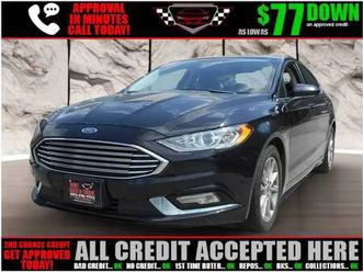 2017 ford fusion - financing available!