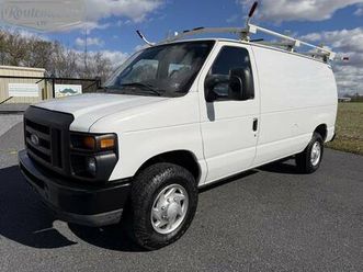 2012 ford e-350 cargo van, 5.4l, ladder rack, bins, 216k miles
