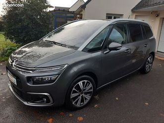 citroen grand c4 spacetourer 7 places shine bluehdi s&s eta6 6 ch année1998 gris platinium