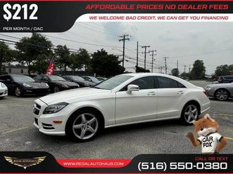 $212/mo - 2014 mercedes-benz clsclass cls class cls-class sdn cls550 4
