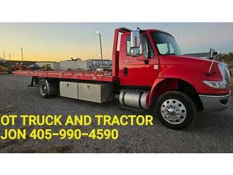 2012 international 4400 jerr-dan flatbed rollback wrecker tow truck au