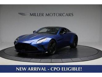 certified 2025 aston martin vantage coupe