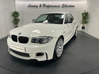 bmw 1m coupé e82 - 2ème main - 45 000km - etat neuf - entretien complet