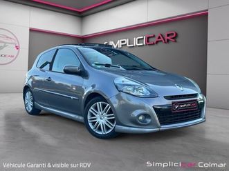 renault clio iii 1.6 128 gt toit ouvrant gps bluetooth garantie 12 mois
