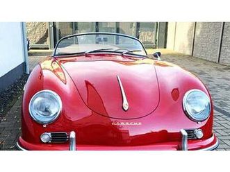 1958 porsche 356 rouge manuel, 4 vitesses conduite à gauc...