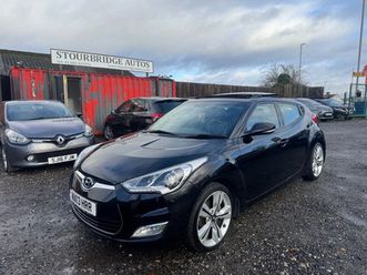 2013 hyundai veloster 1.6 gdi sport hatchback 4dr petrol manual euro 5 (140 ps) | ebay uk