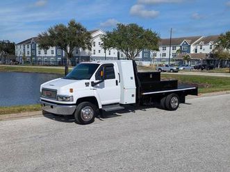 2006 gmc kodiak c5500 flatbed lbz diesel *38,975 original miles!*