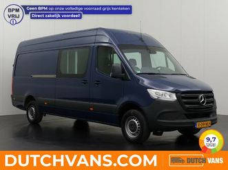 mercedes-benz sprinter 319cdi 3.0v6 l3h2 maxi dubbele cabine | airco | cruise | 2800kg trekhaak | camera