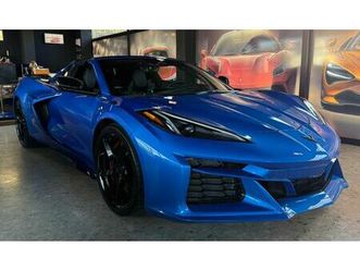 corvette e-ray 6.2l v8 coupe/targa awd hybrid++2lz++blau