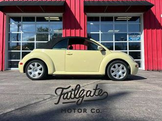 2003 volkswagen new beetle glx convertible 2d over 400 trucks in stock!
