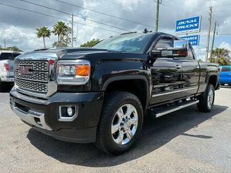 2019 gmc sierra 2500hd denali 6.6l duramax 4x4 - mint condition