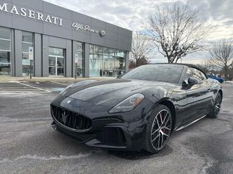 used 2024 maserati grancabrio trofeo
