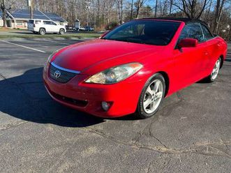 2006 toyota camry solara sle 2d convertible v6