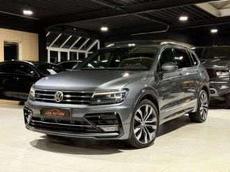 ② volkswagen tiguan allspace r-line 2.0 tdi dsg 150cv pano 7 p — volkswagen — 2ememain