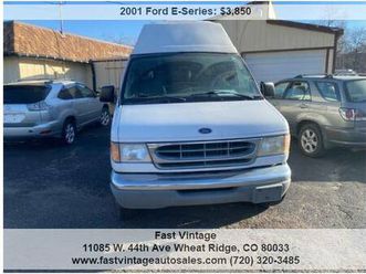 2001 ford e-series e 350 sd xl 3dr extended passenger van 206000 miles