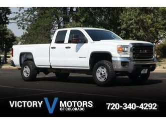 2018 gmc sierra 2500hd 4x4 4wd truck