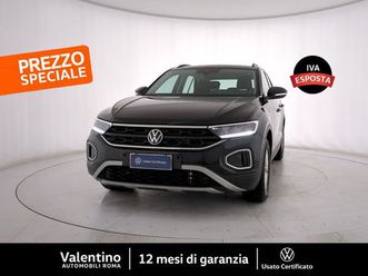 volkswagen t-roc 1.5 tsi life dsg del 2024 usata a roma