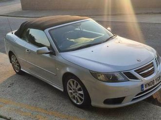 saab, 9-3, convertible, 2008, manual, 1998 (cc), 2 doors