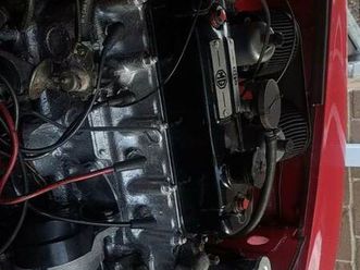 for sale: mgb gt – tartan red – half sebring conversion – leather interior - open to swaps!