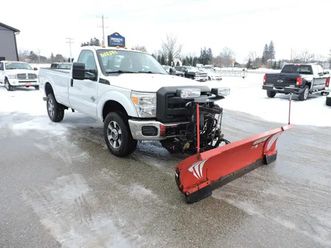 2013 ford super duty f-350 srw xl diesel 4x4 new box with wester